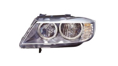 Far Bmw Seria 3 (E90/E91), 08.2008-06.2012, electric , tip bec H7+H7 , are motoras, omologare ECE, 63117202574; 63117202582; Dreapta, Tyc