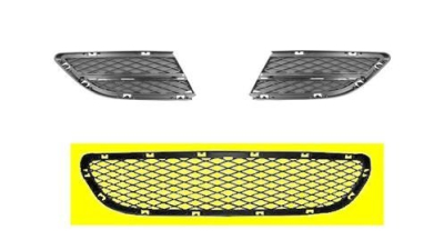 Grila bara fata Bmw Seria 3 (E90/E91), 08.2008-06.2012, Centru, 51117198906, 204227
