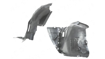 Carenaj aripa interioara, aparatori noroi Bmw Seria 3 (E90/E91), 08.2008-06.2012, fata, Stanga, fata; polipropilena (PP/PPE)