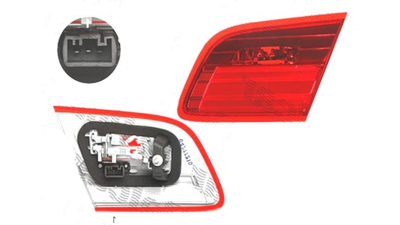 Stop spate lampa Bmw Seria 3 (E92/93), Coupe, 03.2010-12.2013, spate, Dreapta, partea interioara; H21W+LED; fara suport becuri; omologare: ECE/SAE, DEPO