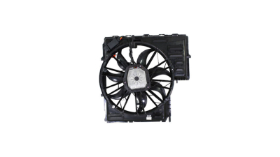 GMV radiator electroventilator Bmw X5 E53, 2000-2007, Motorizare 4, 4i V8 32v; 4, 8 Is V8 32v Benzina, tip climatizare Cu/fara AC, cutie automata, dimensiune 540W/500mm, cu 4 pini, cu modul electronic de controlmm, Aftermarket