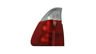 Stop spate lampa BMW X5, (E53) 01.1999-05.2003, partea Stanga, partea exteRioara, semnalizare alba, cu suport becuri, ULO