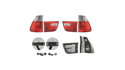 Stop spate  lampa TUNING Bmw X5 (E53)  01.2003-10.2006 BestAutoVest partea Dreapta+Stanga cu LED