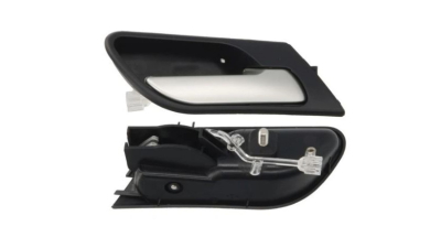 Maner usa interior Bmw X5 (E53), 01.1999-05.2003, fata, Dreapta, negru; cu tija cromata