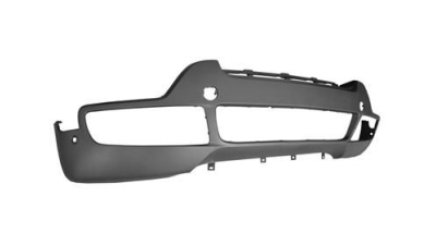 Bara fata Bmw X5 (E70), 10.2006-04.2010, negru, cu gauri pentru senzori de parcare, 51117172402