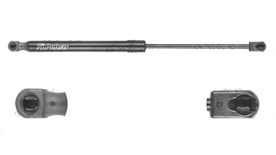 Amortizor capota fata, echilibror Bmw X5 (E70), 10.2006-11.2013, Stanga = Dreapta, Lungime, Cursa, Forta: 410 mm, 155 mm, 390 N