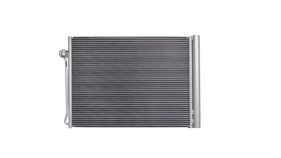Condensator climatizare BMW X5 3.0d/xDrive30d; 3.0sd/xDrive35d, X5 E70, 08.2006-06.2013, motor 3.0 d, 173 kw/210kw diesel, cutie automata, full aluminiu brazat, 630(590)x460x16 mm, cu uscator si filtru integrat