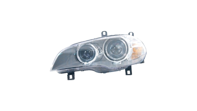 Far BMW X5 (E70), 04.2010-11.2013, partea Stanga, bi-xenon, tip bec D1S, fara bec, fara balast, cu motoras, Depo