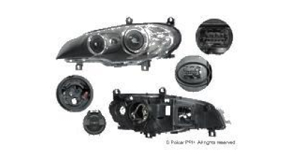 Far Bmw X5 (E70), 04.2010-11.13, electric , tip bec D1S+H8 , are motoras, omologare ECE, bi - xenon , fara balast, 63117240788; 7221892; 7240788, Dreapta