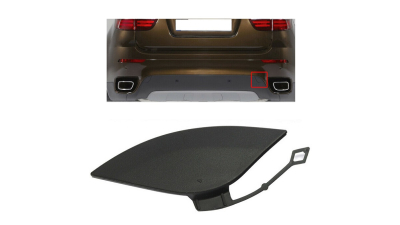 Ornament carlig de remorcare Bmw X6 (E71), 01.2008-12.2013, Spate, partea Dreapta, Aftermarket