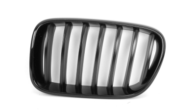 Grila radiator Bmw X3 (E83), 2009-11.2010, stanga, negru, 205505-5