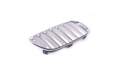 Grila radiator Bmw X3 (E83), 2006-2008, stanga, crom/titan, 51113420089, 205505-7