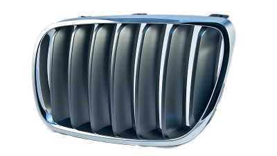 Grila radiator Bmw X3 (E83), 2006-11.2010, stanga, crom/negru, 51113420087, 205505-9