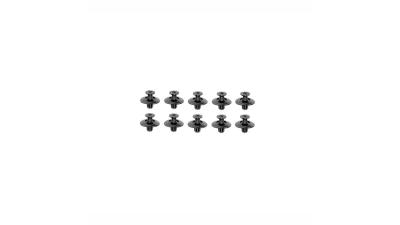 Set 10 buc nituri plastic fixare ornamente bare, aripa, prag Suzuki  Baleno, Grand Vitara 2005-; Samurai 1981-1998, Swift 1983-; Vitara 1988-2003, X-90 1995-2000