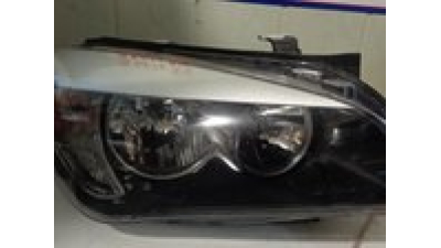 Far Bmw X1 (E84), 07.2012-, electric , tip bec H7+H7, fara motoras, omologare ECE, 63117290234, Dreapta, ornament superior argintiu