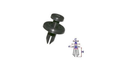 Nit plastic Honda Legend, 01.02-, Aftermarket 2068170