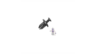 Nit plastic Clips, Agrafa, Aftermarket 2078152
