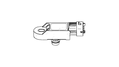 Senzor de presiune galerie admisie Opel Movano 2003- motor 2.5 CDTI, 3pini , 0.11-3.06 bari