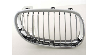 Grila radiator Bmw Seria 1 (F20), 08.2011-, dreapta, crom/grunduit, 51137262120, 20C105-4 Model URBAN