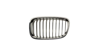 Grila masca fata BMW Seria 1 (F20), 08.2011-06.2015 model BASIS LINE, partea Dreapta, cromat/negru