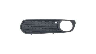 Grila bara fata Bmw Seria 1 (F20), 08.2011-06.2015, Stanga, 51117272557, 20C127-3 cu locas pentru proiectoare, deschisa