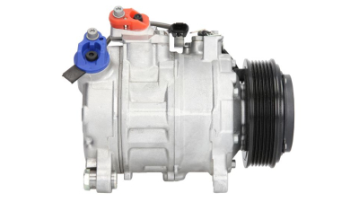 Compresor aer conditionat BMW Seria 1 F20/F21, 2011-2019, motorizare 125i 2.0 T 165/175kw, benzina, rola curea 110 mm, 6 caneluri, de tip Denso: 7SEU17A