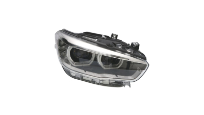 Far BMW Seria 1 (F20), 05.2015-, partea Dreapta, electric, cu inscriptie Hella advanced LED, cu lumini pt curbe, fara caractere BMW Adaptive LED, cu motoras, Hella