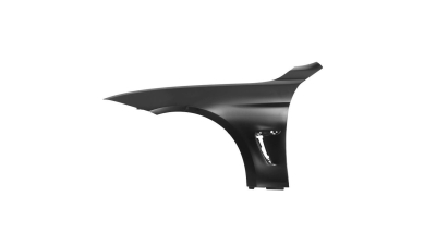 Aripa fata Bmw Seria 4 (F32/F33/F36), 07.2013- Cu Gaura Aer, parte montare stanga, 20D101-1, Aftermarket