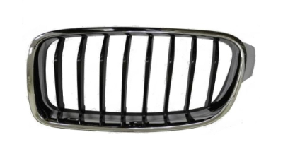 Grila radiator Bmw Seria 3/ Seria 3 Gt (F30/31/34/35), 01.2012-, stanga, 51137260497, 20D105-7 Model SPORT