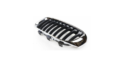Grila masca radiator Bmw Seria 3 Gt (F34/F35), 01.2012-12.2019, Gt, Sport, Fata, partea Stanga, cromat/negru, Aftermarket