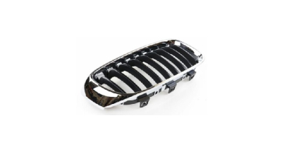 Grila masca radiator Bmw Seria 3 Gt (F34/F35), 01.2012-12.2019, Gt, Sport, Fata, partea Dreapta, cromat/negru, Aftermarket