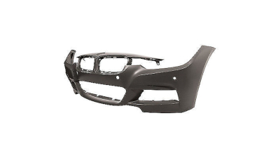 Bara fata Bmw Seria 3 / 3 Gt (F30/31/34/35), 2012- Cu M-Paket, parte montare, cu gauri pentru spalator, 20D10730, Aftermarket