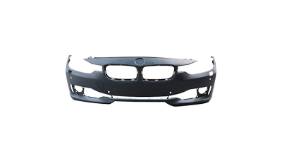 Bara fata Bmw Seria 3 (F30/F31/F80) 01.2012-12.2019, Grunduita, cu gauri pentru spalator faruri, cu gauri senzori parcare, 51117293023
