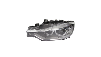 Far BMW Seria 3 (F30/31/35), 01.2012-06.2015 Model Sedan/Combi si Seria 3 GT 2013-, partea Stanga, electric, fara balast si becuri, cu motoras, cu lumini de zi, fara BMW Mark, tip bec D1S, ZKW