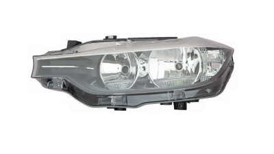Far Bmw Seria 3/3 Gt (F30/31/34/35), 07.2015-12.2019, Combi, Sedan, partea Stanga, cu lumina timp de zi tip LED; tip bec H7+H7+PY21W; electric; cu motor, DEPO