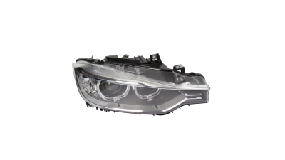 Far BMW Seria 3 (F30/31/35), 01.2012-06.2015 Model Sedan/Combi si Seria 3 GT 2013-, partea Dreapta, electric, fara balast si becuri, cu motoras, cu lumini de zi, fara BMW Mark, tip bec D1S, ZKW