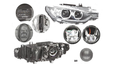 Far Bmw Seria 3/ 3 Gt (F30/31/34/35), 01.2012-06.2015, fata, Dreapta, Combi, SEDAN, fara producator masina logo; xenon; cu daytime running light; D1S+LED+PY21W; electric; fara unitate control; fara ballast; cu motor, DEPO