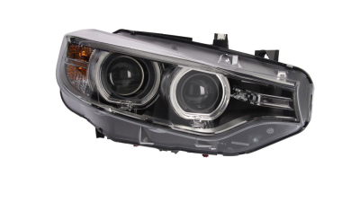 Far Bmw Seria 4 Gc (F32/F33/F36), 12.2013-, electric, tip bec D1S+LED, fara motoras, omologare ECE, cu lumina de zi, cu lumina pentru curbe, 63117377840, Dreapta