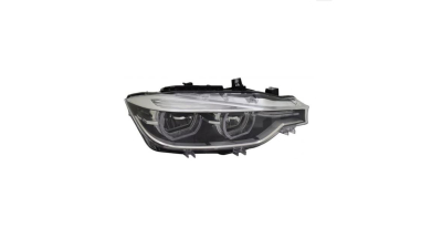 Far BMW Seria 3 (F30/F31), 07.2015-12.2019, model F30/F31, TYC, fata, partea dreapta, cu 'lumina de zi' tip LED; LED; electric; fara modul semnalizator fata LED; fara unitate control LED; cu motor;