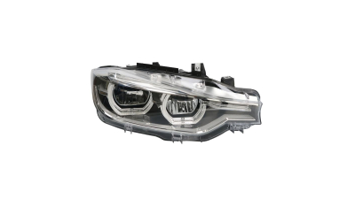 Far BMW Seria 3 (F30/31), 07.2015- Model Sedan/Combi, partea Dreapta, electric, cu LED si Leduri de zi, cu motoras, fara unitate control LED, Hella