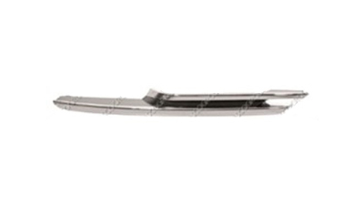 Bandou grila bara fata Bmw Seria 3 (F30/F35), 01.2012-12.2019 model Luxury line (fara model GT), crom, 51117279697 partea stanga