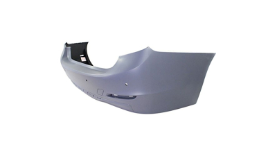 Bara spate Bmw Seria 3 / 3 Gt (F30/31/34/35), 2012- Motorizare 325, 328, 330xi, parte montare, grunduita, cu gauri senzori parcare, 20D196-2, Aftermarket