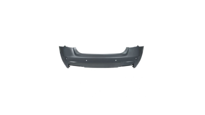 Bara spate BMW Seria 3 (F30), 01.2012-12.2019, fara GT, Pachet M, cu 4 gauri pentru Senzori de parcare (PDC); grunduit
