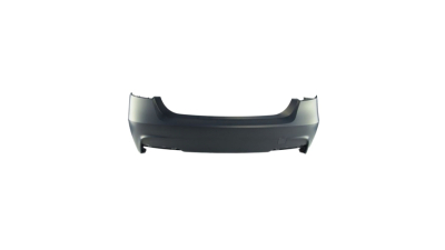 Bara spate BMW Seria 3 (F30), 01.2012-12.2019, fara GT, Pachet M, grunduit; cu 4 gauri senzori de parcare
