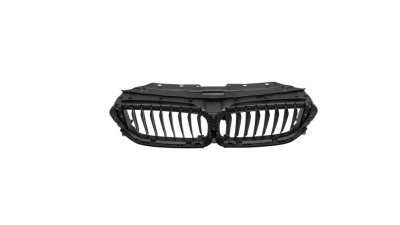 Grila radiator BMW Seria 5 (G30/G31), 05.2017-, fata, negru; intern
