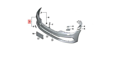 Bara fata Bmw Seria 5 (G30/G31), 05.2017-, grunduit, Aftermarket