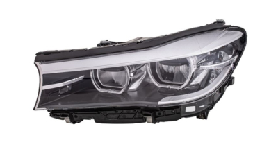 Far BMW Seria 7 (G11/G12), 07.2015-06.2019, partea stanga, ZKW, LED; LED; cu lumina viraje