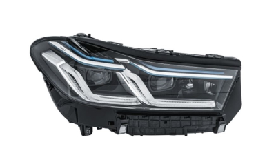 Far BMW Seria 6 GT (G32), 09.2020-, partea Dreapta, HELLA, cu lumina dinamica pentru viraje; cu lumina viraje statica, fara marcaj BMW; marcaj Laser, fara unitate control LED; cu modul LED, Tip de bec : Laser+LED