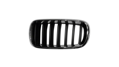 Grila radiator, masca fata Bmw X5 (F15), 10.2013-, parte montare partea stanga, cu rama cromata, trebuie vopsita, fara primer, 20T105-1, Aftermarket