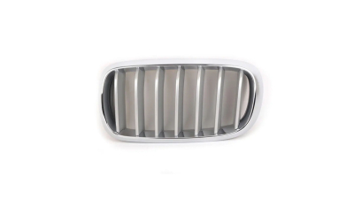 Grila radiator, masca fata Bmw X5 (F15), 10.2013-, parte montare partea stanga, crom/titan, 20T105-5, Aftermarket
